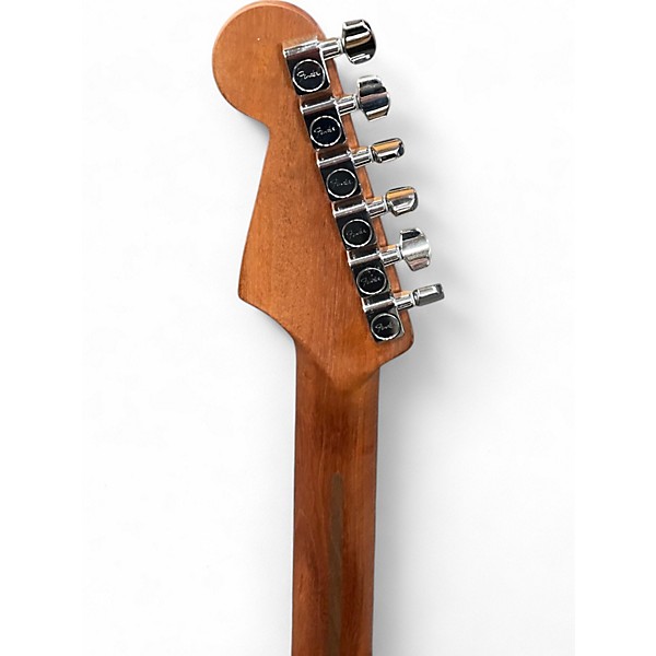 Used Fender American Acoustasonic Stratocaster sunburst Acoustic Electric Guitar