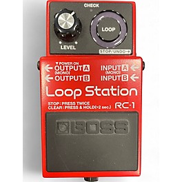 Used BOSS RC1 Loop Station Pedal