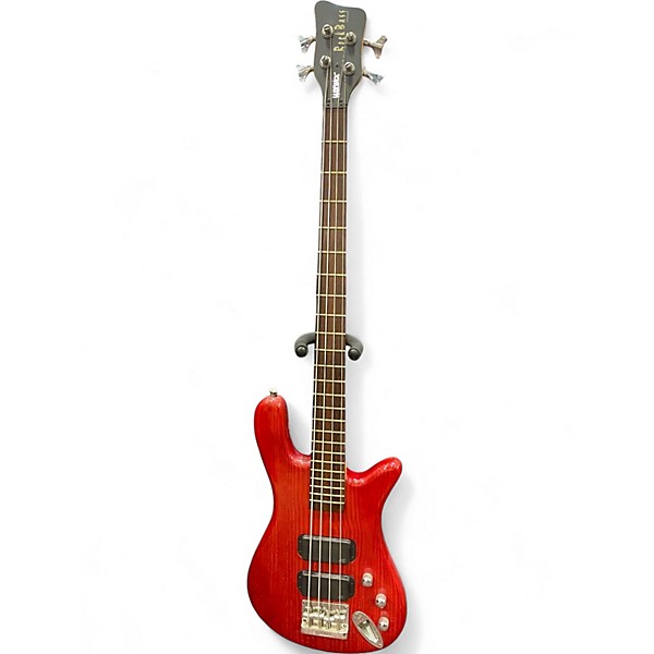 Used RockBass by Warwick STREAMER RED Electric Bass Guitar