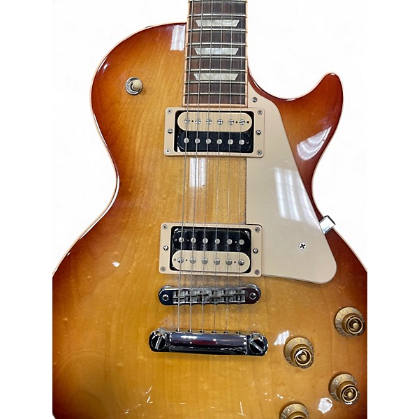 Used 2015 Gibson Les Paul Traditional 2015 Iced Tea Solid Body Electric Guitar