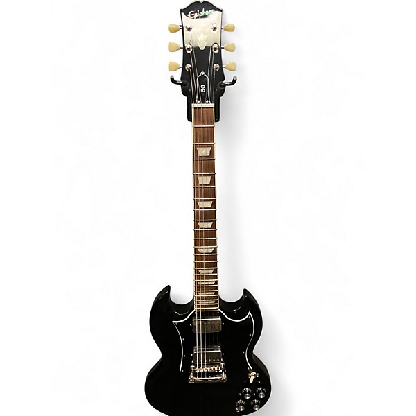 Used Epiphone SG Standard Ebony Solid Body Electric Guitar