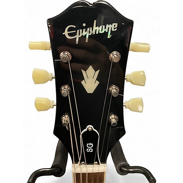 Used Epiphone SG Standard Ebony Solid Body Electric Guitar