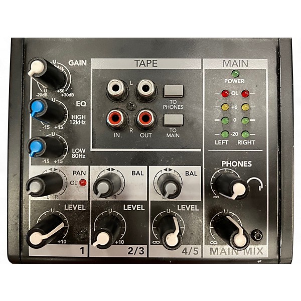 Used Mackie MIX5 Unpowered Mixer