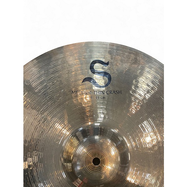 Used Zildjian 18in S Family Medium Thin Crash Cymbal