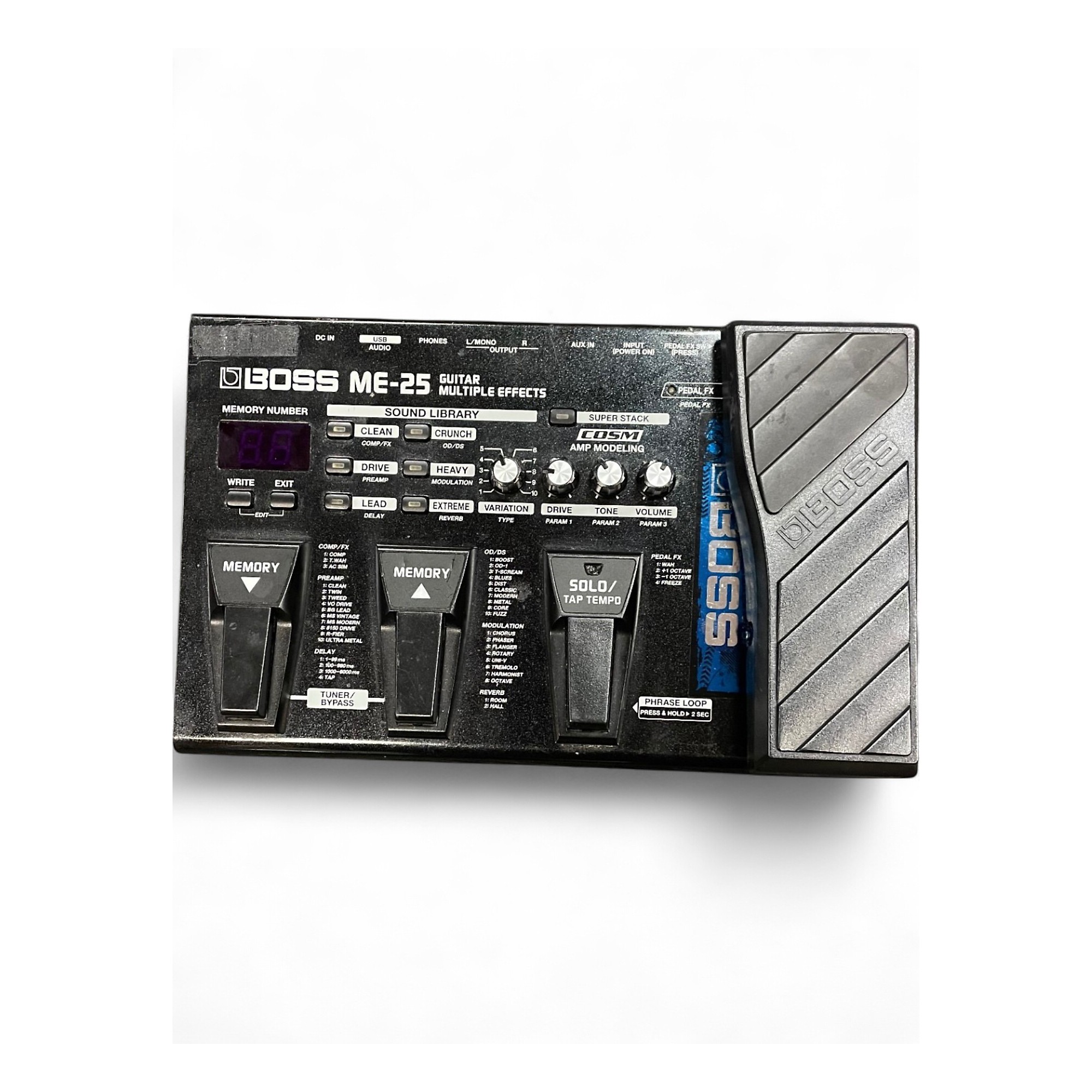 Amazon.com: Boss ME-25 Guitar Multiple Effects : Musical