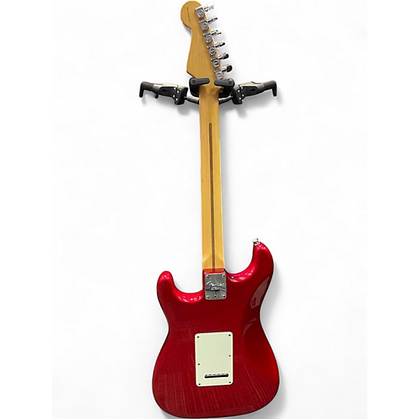 Used Fender American Fat Stratocaster Texas Special Candy Apple Red Solid Body Electric Guitar