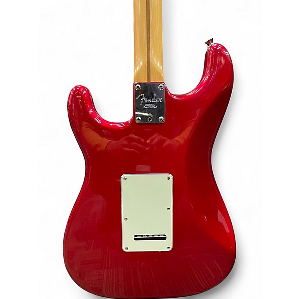 Used Fender American Fat Stratocaster Texas Special Candy Apple Red Solid Body Electric Guitar