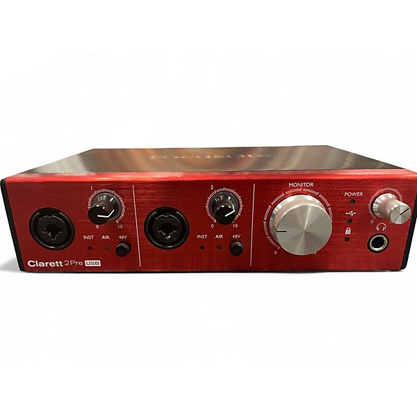 Used Focusrite Clarett 2Pre Audio Interface