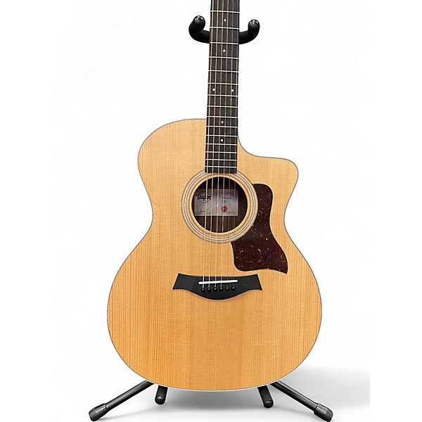 Used Taylor 214CE Natural Acoustic Electric Guitar