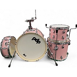Used PDP by DW 4 Piece NEW YORKER Pink Drum Kit