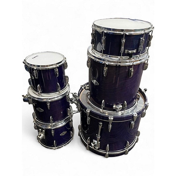 Vintage 1990s Yamaha 6 Piece Beech Custom Blueberry Purple Drum Kit,New Products : American Fashion Style Bags On Sale