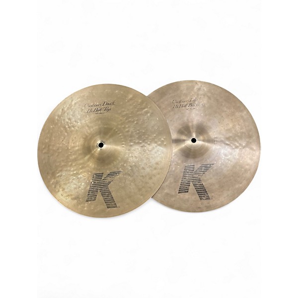 Used Zildjian 14in K Custom Dark Hats Cymbal