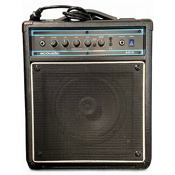 Used Acoustic AG15 15W 1X8 Acoustic Guitar Combo Amp