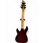 Used Schecter Guitar Research Gryphon Limited Edition Crimson Red Trans Solid Body Electric Guitar