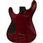 Used Schecter Guitar Research Gryphon Limited Edition Crimson Red Trans Solid Body Electric Guitar