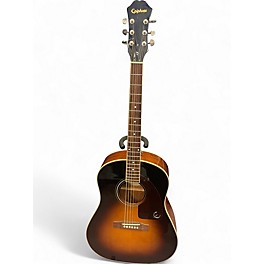 Used Epiphone AJ200EVS 2 Color Sunburst Acoustic Electric Guitar