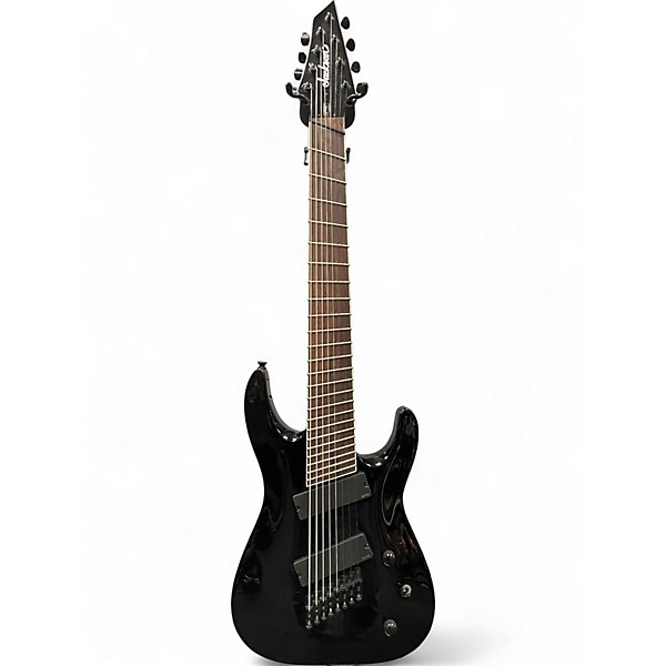 Used Jackson SLAT8FF Black Solid Body Electric Guitar