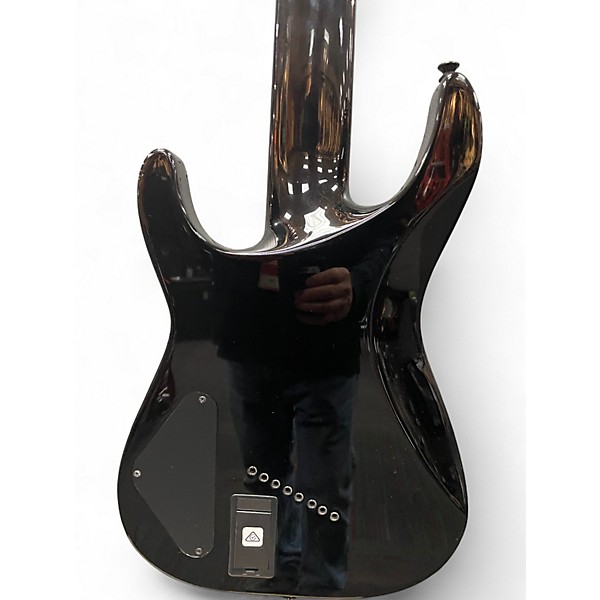 Used Jackson SLAT8FF Black Solid Body Electric Guitar