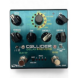 Used Source Audio Collider Delay/Reverb Dual DSP Effect Pedal