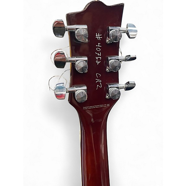 Used Reverend Roundhouse Brown Solid Body Electric Guitar