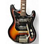Vintage 1960s Teisco ET-220 Sunburst Solid Body Electric Guitar