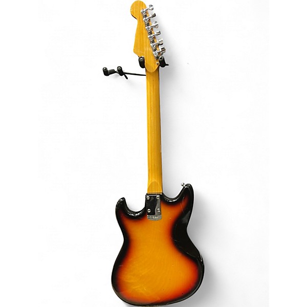 Vintage 1960s Teisco ET-220 Sunburst Solid Body Electric Guitar
