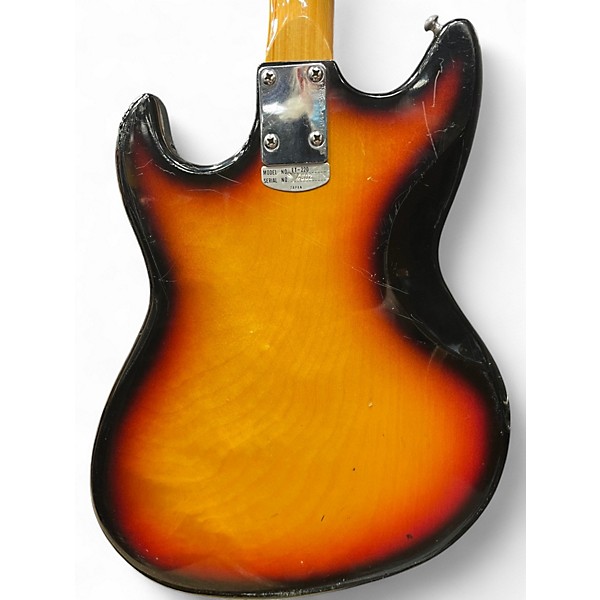 Vintage 1960s Teisco ET-220 Sunburst Solid Body Electric Guitar