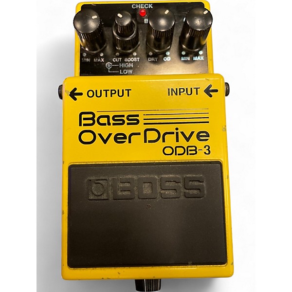 Used BOSS Used BOSS ODB3 Bass Overdrive Bass Effect Pedal