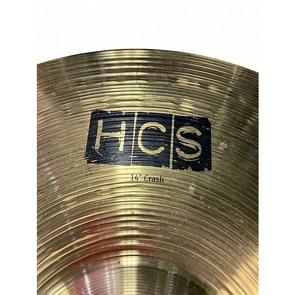 Used MEINL 14in HCS Crash Cymbal