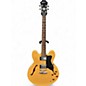 Used Epiphone Dot Natural Hollow Body Electric Guitar thumbnail