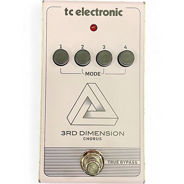 Used TC Electronic 3rd Dimension Chorus Effect Pedal