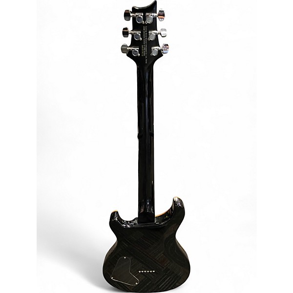 Used PRS SE 277 SEMI HOLLOW Trans Black Solid Body Electric Guitar