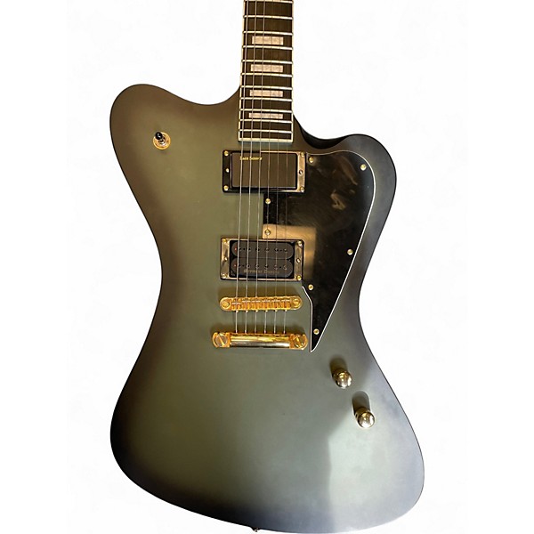 Used 2017 ESP LTD SPARROWHAWK BILL KELLIHER Silverburst Solid Body Electric Guitar