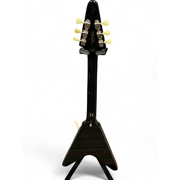 Used Epiphone JIMI HENDRIX LOVE DROPS Black Solid Body Electric Guitar