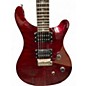 Used PRS SE Custom 24 Crimson Red Trans Solid Body Electric Guitar