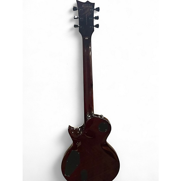 Used ESP LTD EC1000 Deluxe THRU BLACK CHERRY Solid Body Electric Guitar