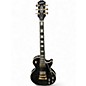 Used Epiphone Les Paul Custom Black Solid Body Electric Guitar thumbnail