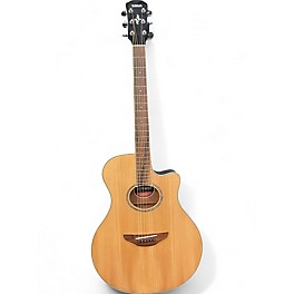 Used Yamaha APX600 Natural Acoustic Electric Guitar
