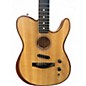 Used Fender American Acoustasonic Telecaster Natural Acoustic Electric Guitar