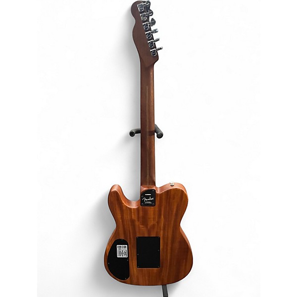 Used Fender American Acoustasonic Telecaster Natural Acoustic Electric Guitar