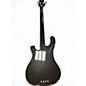 Used Schecter Guitar Research Stargazer4 string black n white Electric Bass Guitar