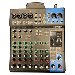 Used Yamaha MG10XU 10 Channel Mixer with Effects Unpowered Mixer