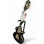 Used Epiphone Les Paul Custom Black Solid Body Electric Guitar
