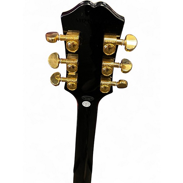 Used Epiphone Les Paul Custom Black Solid Body Electric Guitar