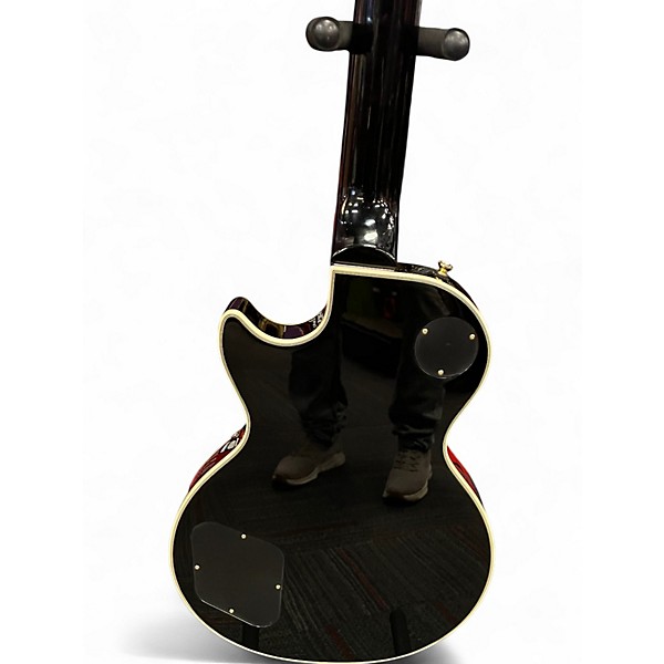 Used Epiphone Les Paul Custom Black Solid Body Electric Guitar
