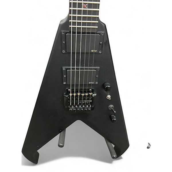 Used Dean kerry king v Satin Black Solid Body Electric Guitar
