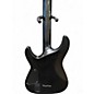 Used Schecter Guitar Research C1 Platinum Trans Black Solid Body Electric Guitar