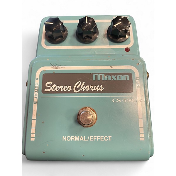 Used Maxon Used Maxon CS-550 STEREO CHORUS Effect Pedal