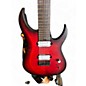 Used Schecter Guitar Research SUNSET EXTREME 7 Crimson Burst Solid Body Electric Guitar