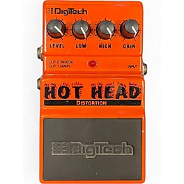 Used DigiTech Hot Head Distortion Effect Pedal